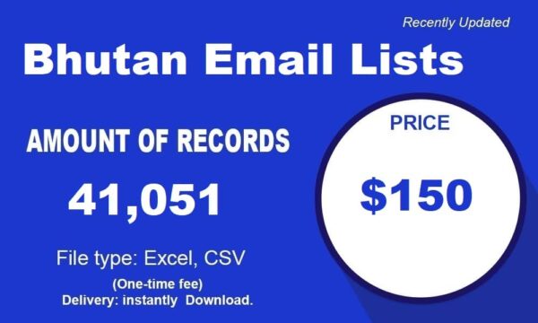 Bhutan Email Insights Datas