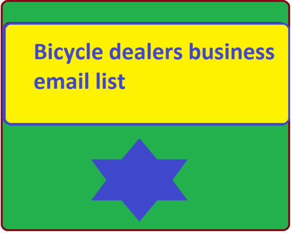 Bicycle dealers Email Insights Data