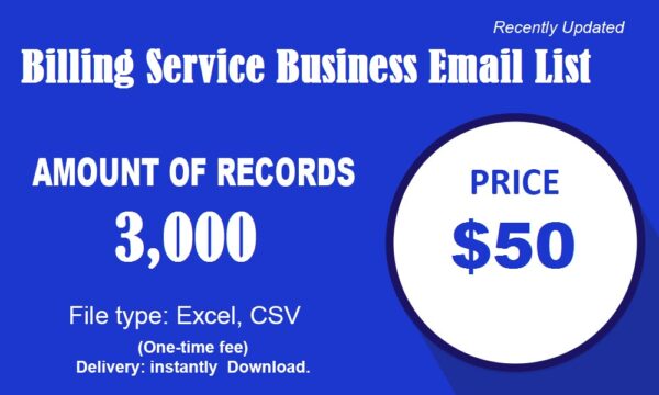 Billing Service Email Insights Data