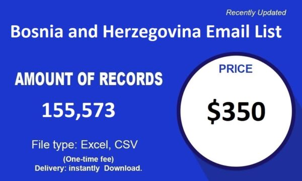 Bosnia and Herzegovina Email Insights Datas