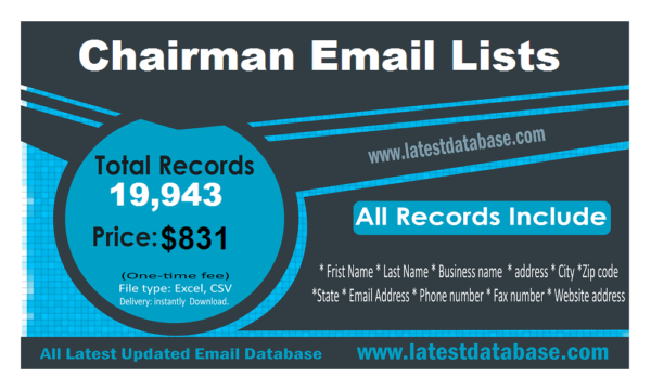 Chairman Email Insights Datas