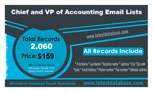 Chief and VP of Accounting Email Insights Datas