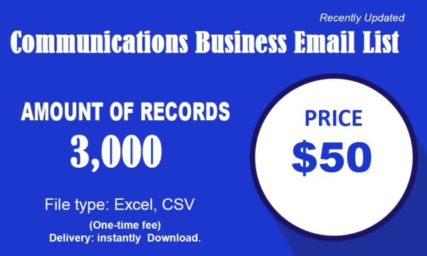 Communications Email Insights Data