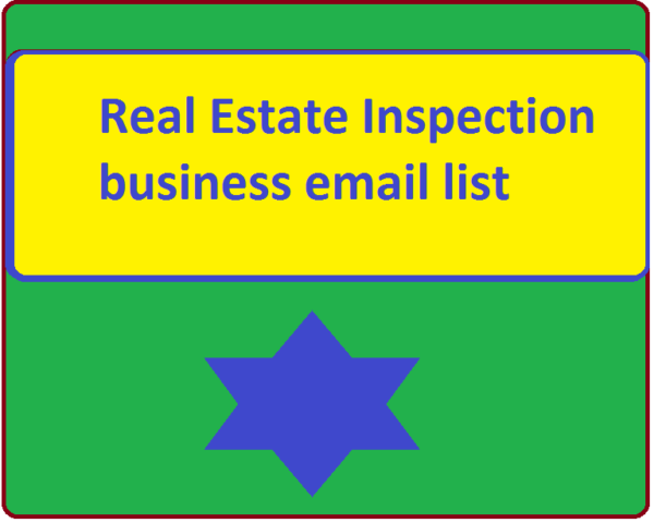 Real Estate Inspection Email Insights Data