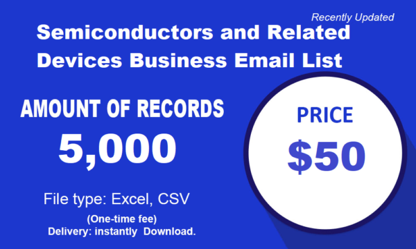 Semiconductor Devices-Wholesale Email Insights Data