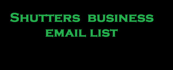 Shutters Email Insights Data