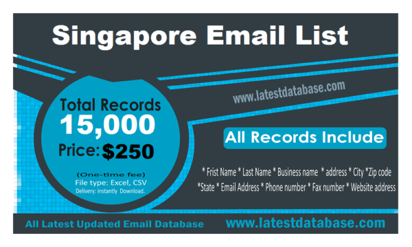 Singapore Email Insights Data