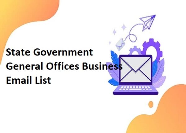 State Government-General Offices Email Insights Data