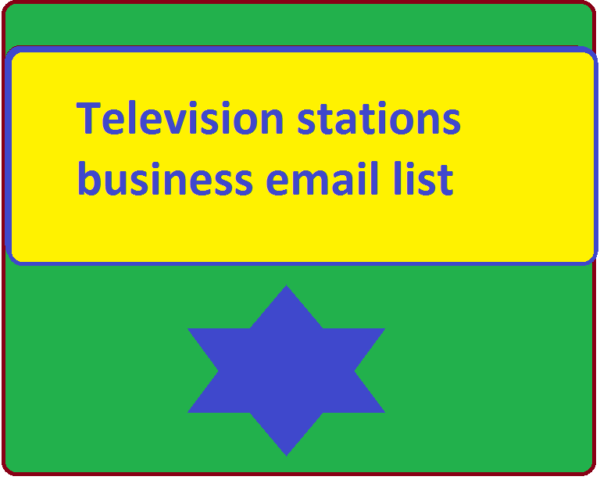 Television stations Email Insights Data