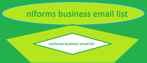 Uniforms Email Insights Data