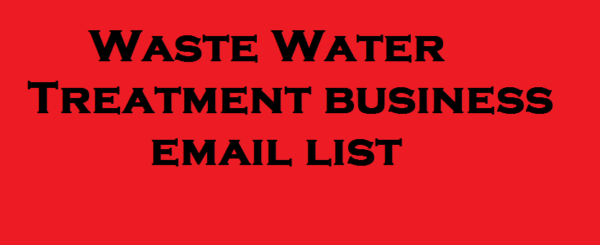 Waste Water Treatment Email Insights Data